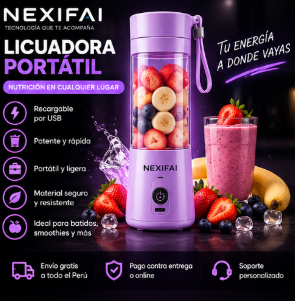 LICUADORA PORTATIL