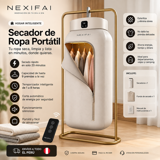 OFERTA 2 SECADOR DE ROPA PORTATIL